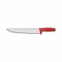 L2G - Couteau de boucher L. 350 mm manche rouge