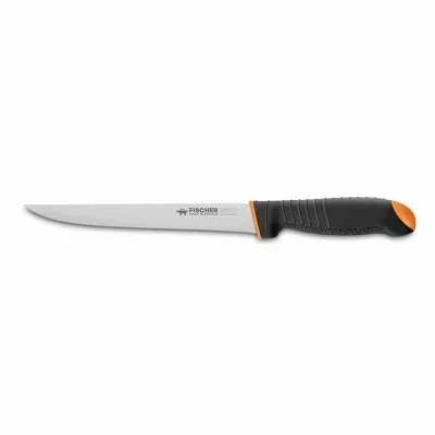 L2G - Couteau de boucher pro bi matière lame mince L. 200 mm