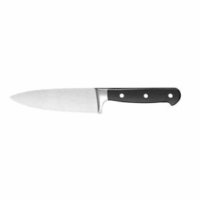 L2G - Couteau de cuisine avec manche polyoxymethylene avec rivet L. 155 mm