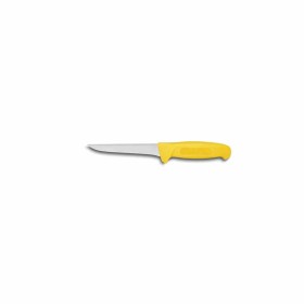 L2G - Couteau desosseur etroit L. 140 mm manche jaune