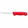 L2G - Couteau desosseur etroit L. 170 mm manche rouge