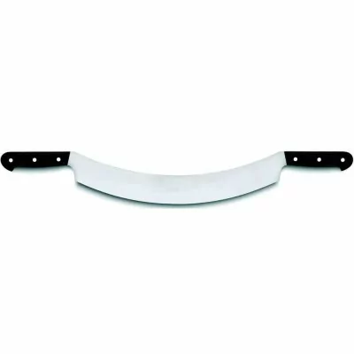L2G - Couteau hollandais lame courbe 2 poignées 2 manches 3 rivets noir