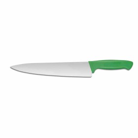 L2G - Couteau pour le travail du bio lame L. 260 mm manche vert surmoule