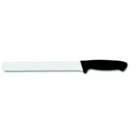 L2G - Couteau scie à entremet cranté inox bout rond 250 mm