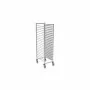 L2G - Échelle soudée inox à glissières mixte 600x400 mm GN 1/1 entrée 400mm 20 niveaux