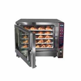 L2G - Four électrique mixte programmable 5 niveaux GN 1/1 ou 600x400 mm autonettoyant injection
