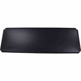 L2G - Plaque alu pleine 600 x 400 mm revêtement teflon bords pincés 45° épaisseur 15/10