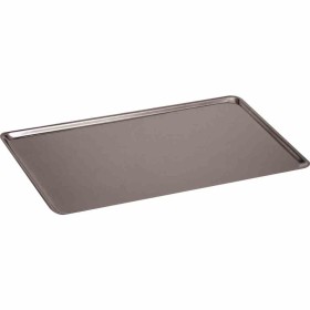 L2G - Plaque pâtissière aluminium bords emboutis à 45° 600x400x12 mm