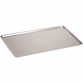 L2G - Plaque pâtissière inox 400x300 mm épaisseur 10/10e bords pinces à 45°