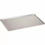 L2G - Plaque pâtissière inox 400x300 mm épaisseur 10/10e bords pinces à 45°