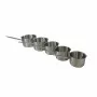 L2G - Serie de 5 casseroles inox Ø 160-180-200-240-260mm pour induction