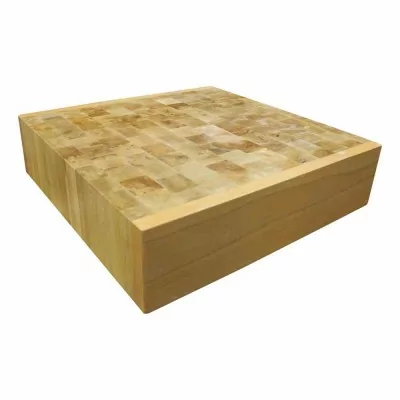 L2G - Bloc de découpe en charme bois debout 600x600x100 mm