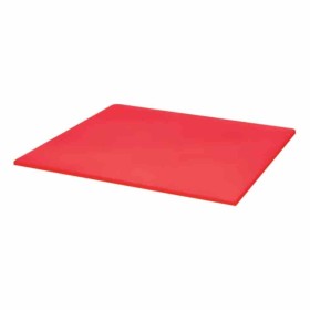 L2G - Planche de découpe poly rouge épaisseur 25 mm à fixer sur banque arriere 1000x400x50 mm