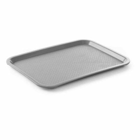 L2G - Plateau gris polypropylène L. 415 mm P. 305 mm