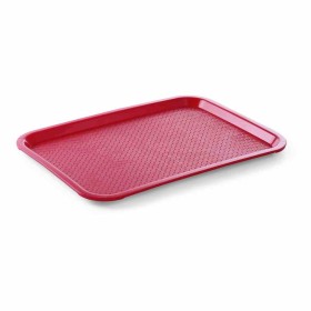 L2G - Plateau rouge polypropylène L. 415 mm P. 305 mm