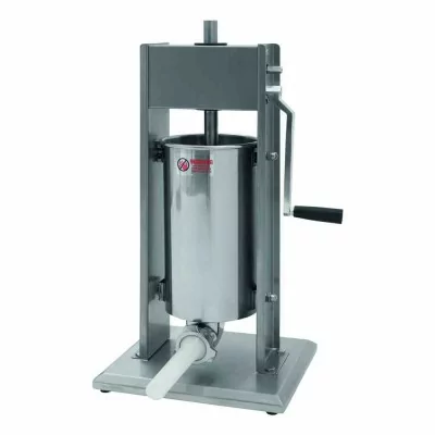 L2G - Poussoir à viande manuel vertical 7 L avec 4 cornets plastique Ø 10 Ø 20 Ø 30 et 35 mm