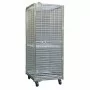 L2G - Roll container de securite 1 porte maille 50x50 mm systeme de fermeture pour cadenas