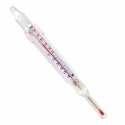 L2G - Thermomètre verre -50°C/+50°C gaine de protection 