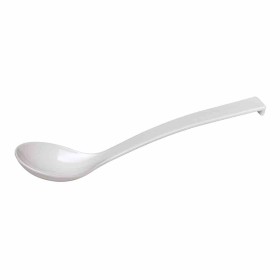 L2G - Cuillère à salade melamine blanche L. 335 mm