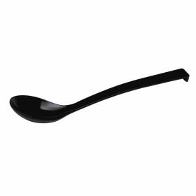 L2G - Cuillère à salade melamine noire L. 335 mm