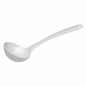 L2G - Cuillère à soupe melamine blanche 