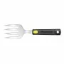 L2G - Fourchette traiteur inox 4 dents à choucroute manche ABS noir