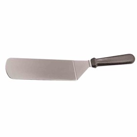 L2G - Palette inox fast food et poisson flexible manche noir palette L. 250 mm