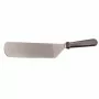 L2G - Palette inox fast food et poisson flexible manche noir palette L. 250 mm