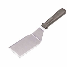 L2G - Palette inox manche ABS noir palette L. 160 mm