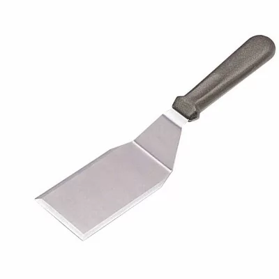 L2G - Palette inox manche ABS noir palette L. 160 mm