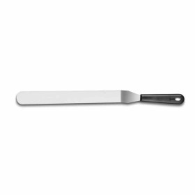 L2G - Palette inox spatule coudee manche 250mm manche ABS noir