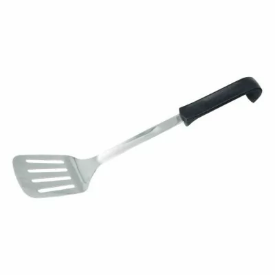 L2G - Spatule perforee inox manche polypropylène noir 