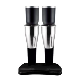 SOFRACA - Shaker électrique professionnel - Noir - 2 Bols inox - 2x 1L - 230 V