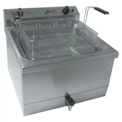 SOFRACA - Friteuse à beignets électrique - 18 Litres - 400 V