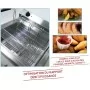 SOFRACA - Friteuse à beignets électrique - 18 Litres - 400 V