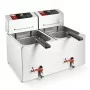 SOFRACA - Friteuse de table électrique - 2 cuves - 7,2KW
