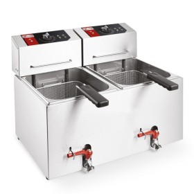 SOFRACA - Friteuse de table électrique - 2 cuves - 9 kW