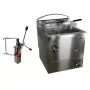 SOFRACA - Friteuse foraine gaz 10 L + doseur à chichis - Gaz Butane / Propane