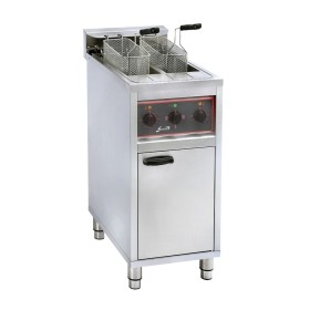SOFRACA - Friteuse électrique sur coffre - 2 x 10 litres - 400 V