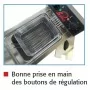 SOFRACA - Friteuse électrique sur coffre - 400 V - Super puissante - 9 Litres