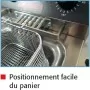 SOFRACA - Friteuse électrique sur coffre - 400 V - Super puissante - 9 Litres