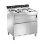 SOFRACA - Friteuse électrique sur coffre - Super puissante - 2 x 12 Litres - 400 V