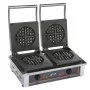 SOFRACA - Gaufrier forain électrique - Diamètre 185  mm - Double - 230 V
