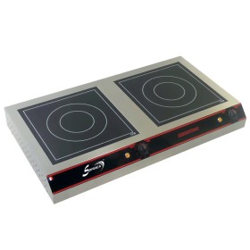 SOFRACA - Cuiseur à induction - 2 feux - Diamètre 2x 300 mm - 230 V