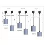 SOFRACA - Lampe chauffante suspendue - Infra-rouge - 230 V - Longueur mini à maxi - 600 à 1300 - Le tube - 64°C