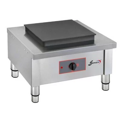 SOFRACA - Réchaud électrique - 1 plaque carré 400 x 400 mm