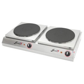 SOFRACA - Réchaud électrique - 2 plaques - Diamètre 220 mm - 230 V