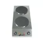 SOFRACA - Réchaud électrique - 2 plaques en profondeur - Diamètre 220 mm - 400 V