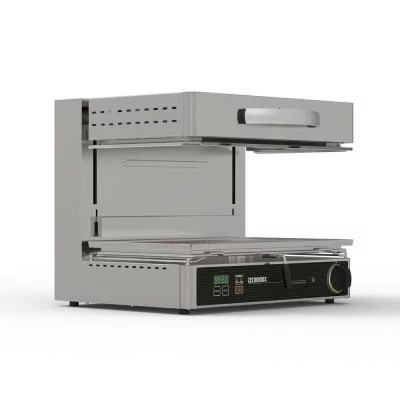SOFRACA - Salamandre à plafond mobile avec détection des plats - 2 zones de chauffe - 380 V
