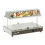 SOFRACA - Vitrine chauffante avec bloc lumineux - GN 1/1 - 1 niveau - 230 V